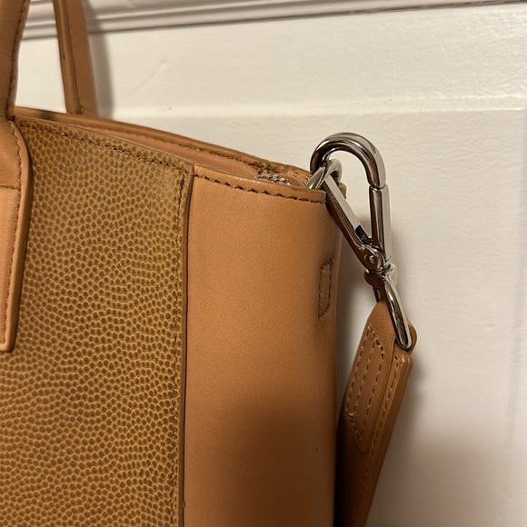 Shinola Camel Tan Latigo Tote Work Bag LIKE NEW! - Picture 3 of 11